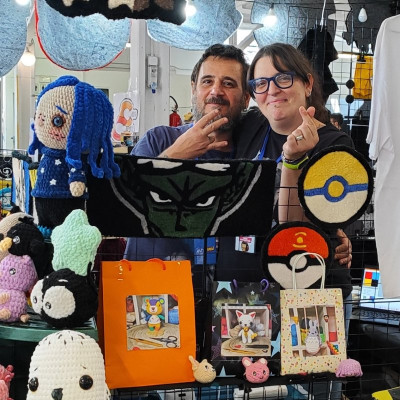 STEFYCROCHET AND HUSBAND